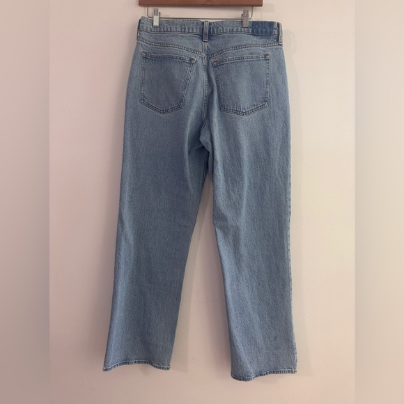 Abercrombie & Fitch Sky Blue Straight Leg Jeans - Picture 5 of 5